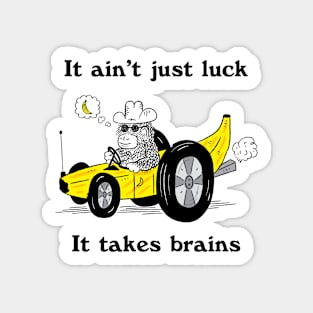 More Than Luck Sticker